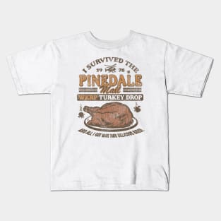 Vintage WKRP Turkey Drop Pinedale Kids T-Shirt